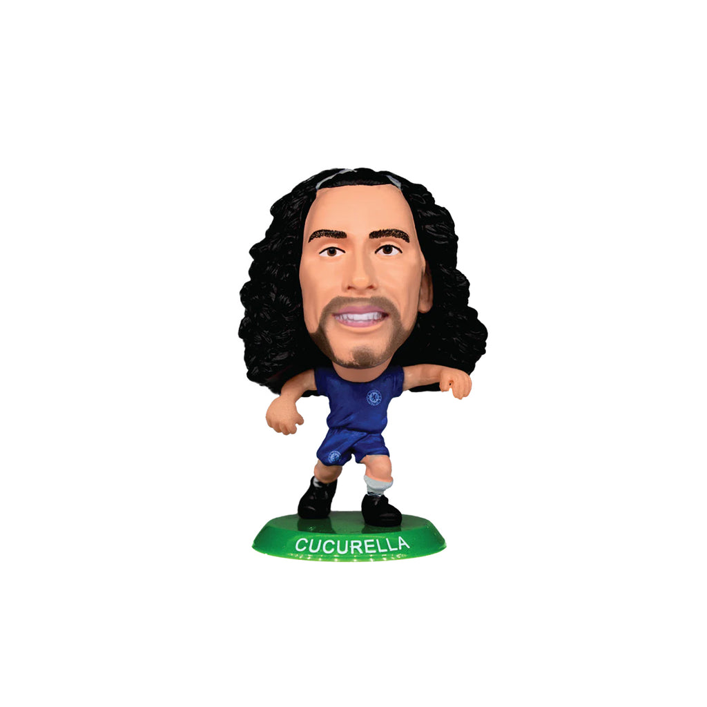 SOCCERSTARZ CHELSEA MARC CUCURELLA HOME KIT CLASSIC KIT - BLUE/BLUE