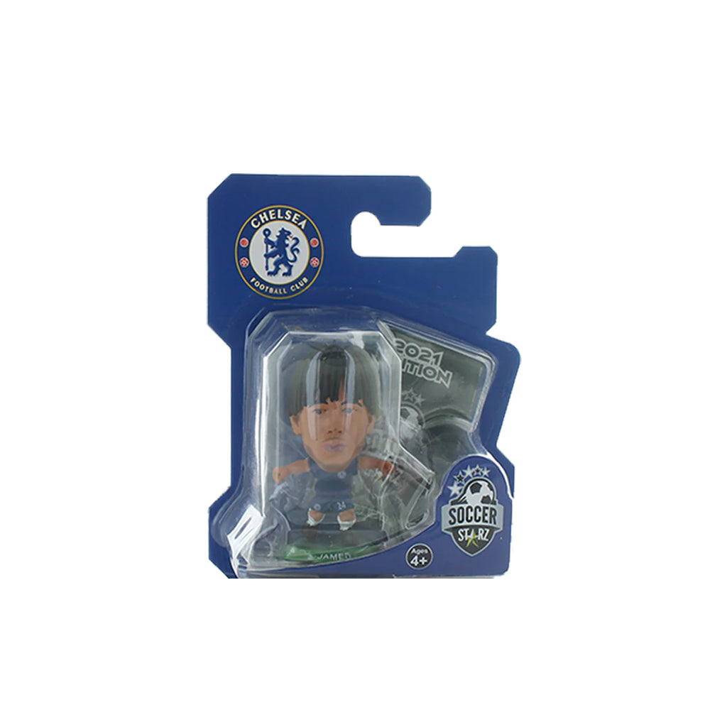 SOCCERSTARZ CHELSEA REECE JAMES HOME KIT (CLASSIC KIT) - BLUE