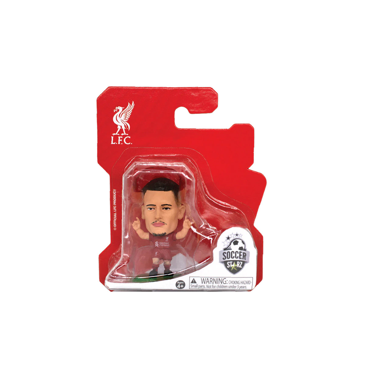 SOCCERSTARZ LIVERPOOL FLORIAN WIRTZ HOME KIT 2026 VERSION - RED/RED