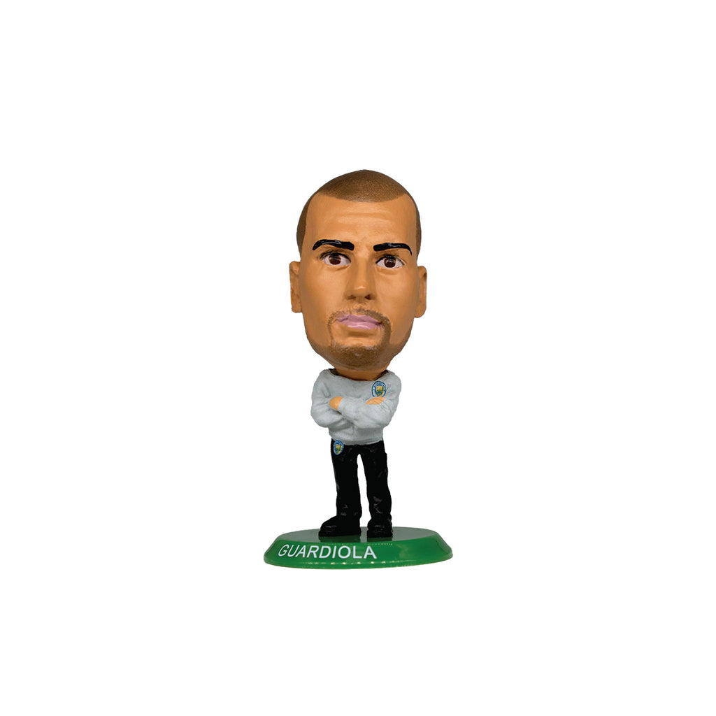SOCCERSTARZ MAN CITY PEP GUARDIOLA (TRACKSUIT) - BLUE