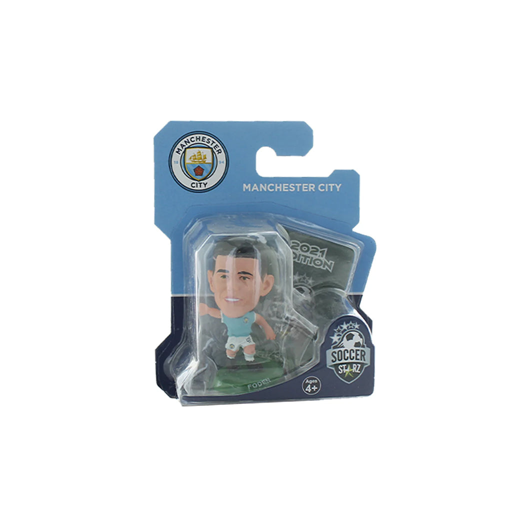 SOCCERSTARZ MAN CITY PHIL FODEN HOME KIT (CLASSIC KIT) - SKYBLUE/WHITE