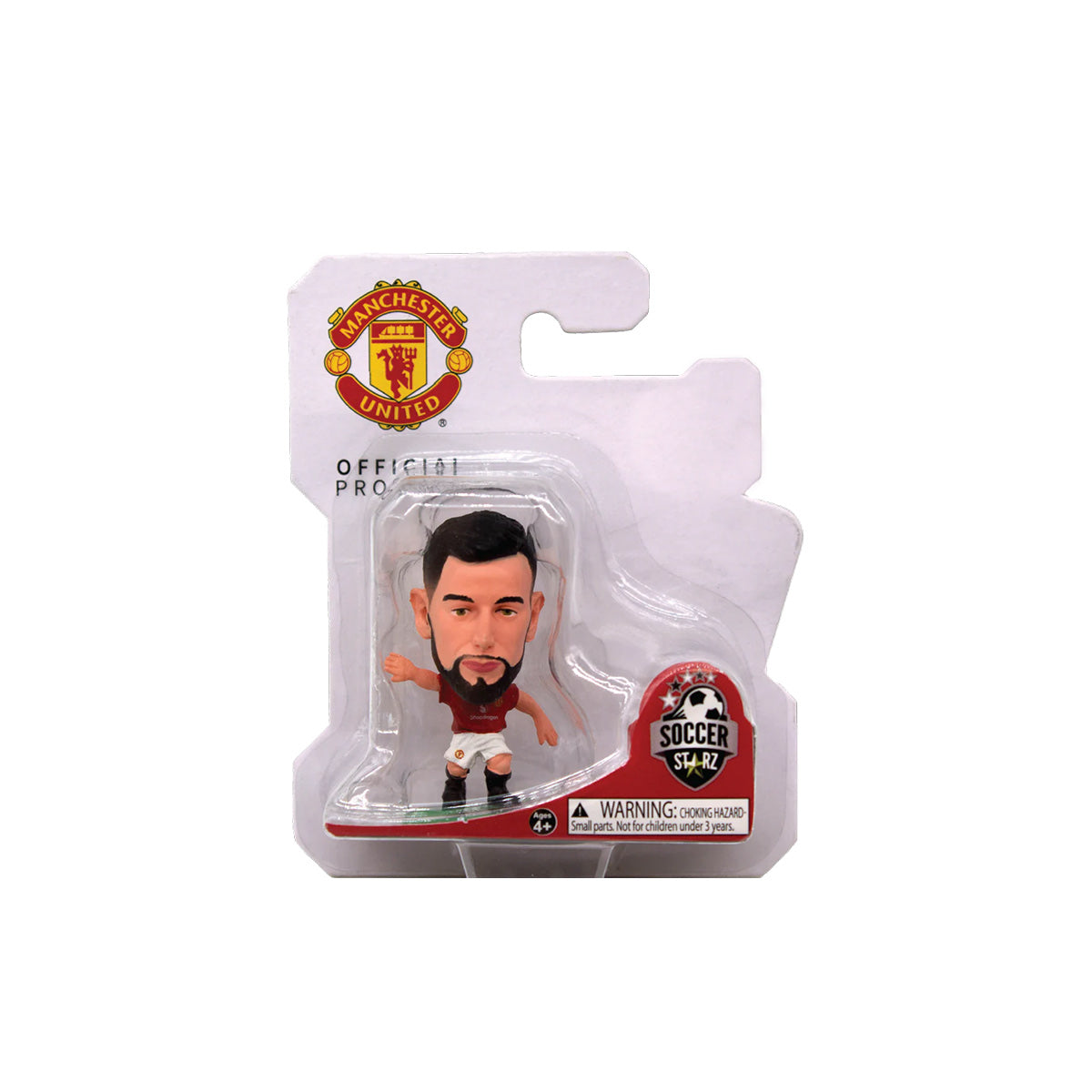 SOCCERSTARZ MANCHESTER UNITED BRUNO FERNANDES HOME KIT CLASSIC KIT - RED/WHITE