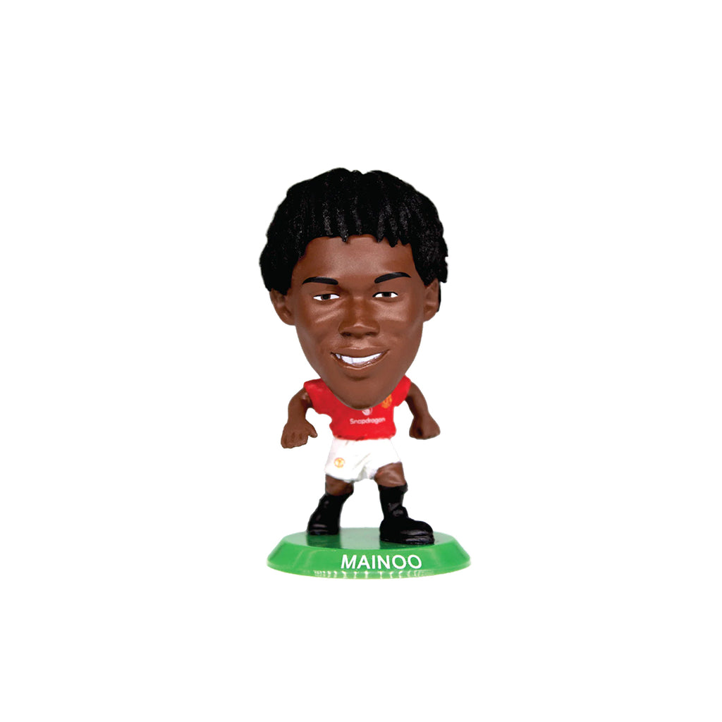 SOCCERSTARZ MANCHESTER UNITED KOBBIE MAINOO HOME KIT CLASSIC KIT - RED/WHITE