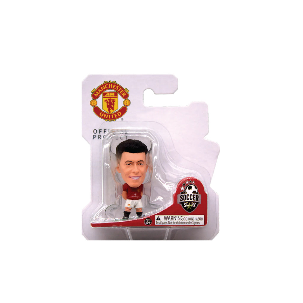 SOCCERSTARZ MANCHESTER UNITED LISANDRO MARTINEZ HOME KIT CLASSIC KIT - RED/WHITE