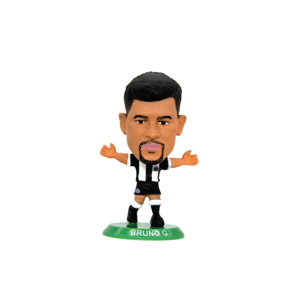 SOCCERSTARZ NEWCASTLE UNITED BRUNO GUIMARAES HOME KIT CLASSIC KIT - WHITE/BLACK