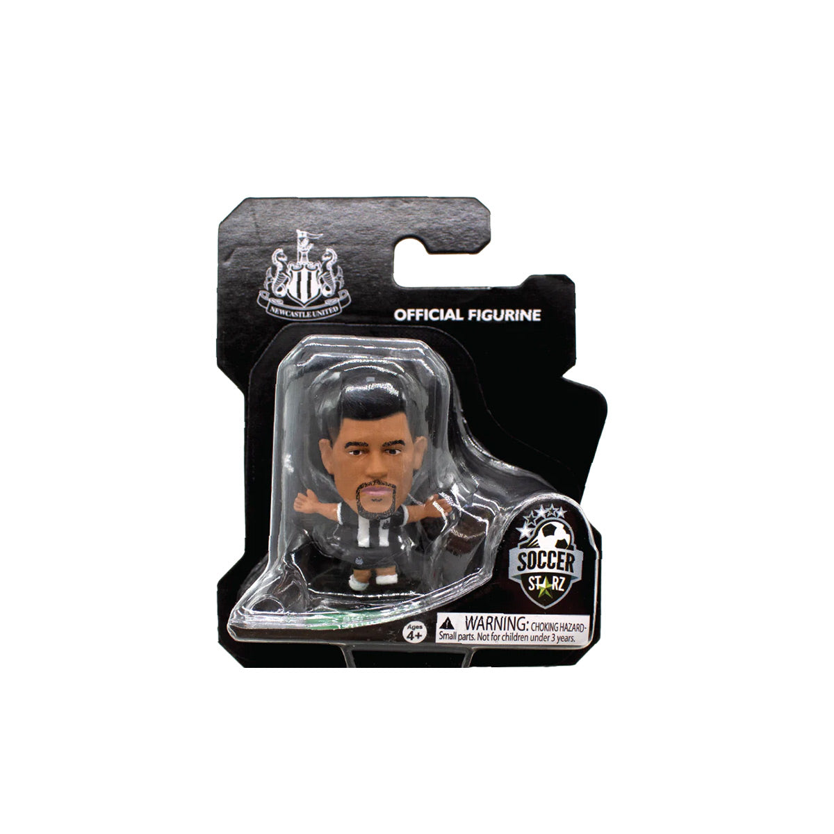 SOCCERSTARZ NEWCASTLE UNITED BRUNO GUIMARAES HOME KIT CLASSIC KIT - WHITE/BLACK