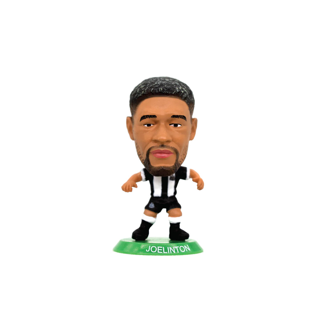 SOCCERSTARZ NEWCASTLE UNITED JOELINTON HOME KIT CLASSIC KIT - WHITE/BLACK
