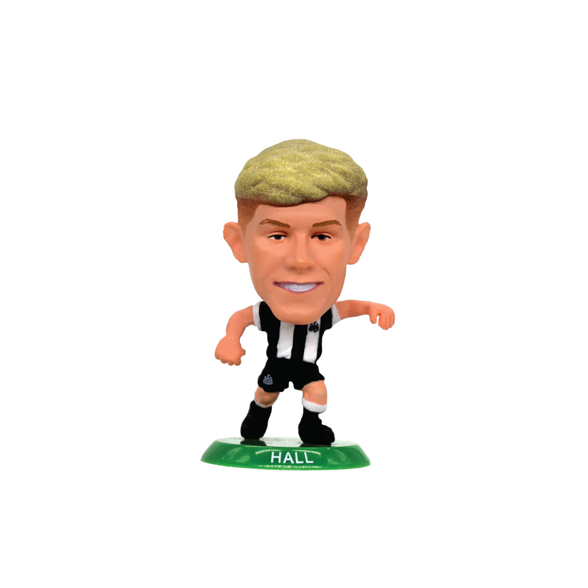 SOCCERSTARZ NEWCASTLE UNITED LEWIS HALL HOME KIT CLASSIC KIT - WHITE/BLACK