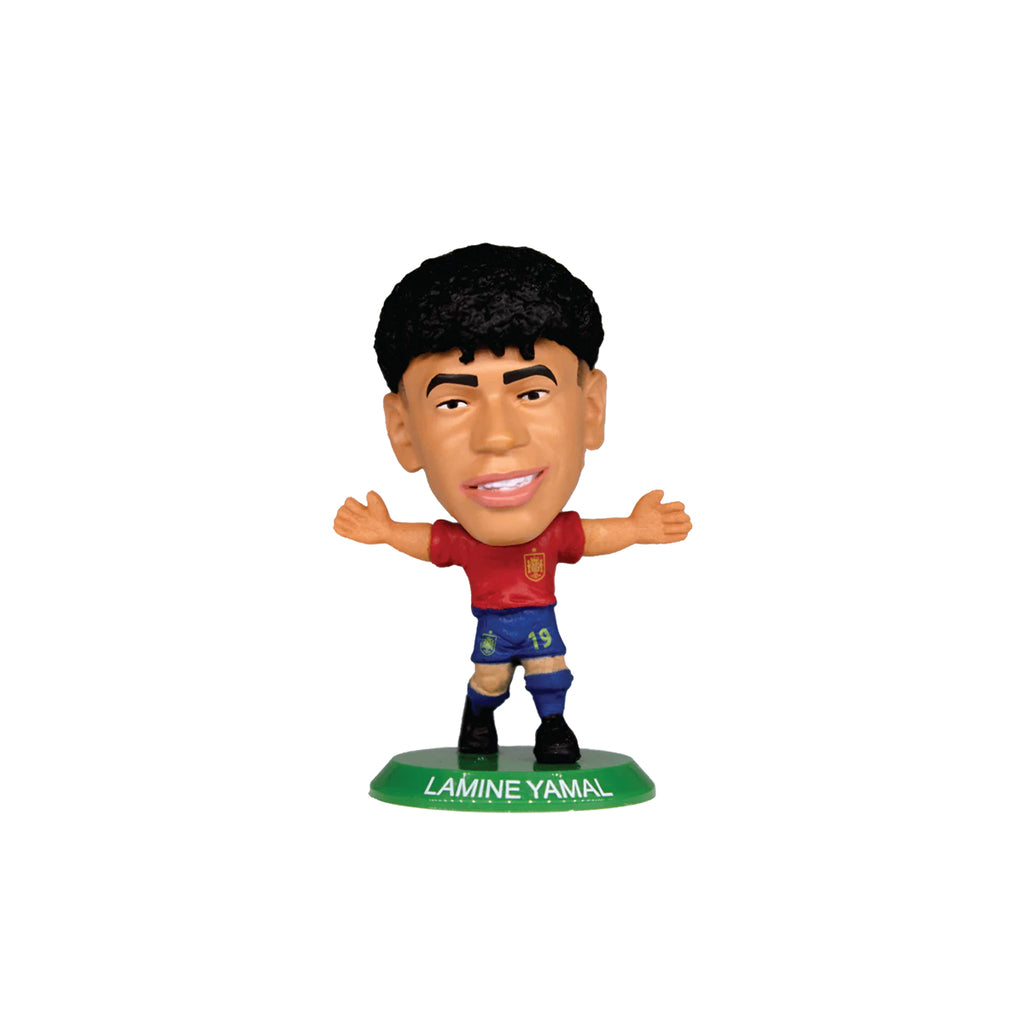 SOCCERSTARZ SPAIN LAMINE YAMAL HOME KIT (CLASSIC KIT) - RED
