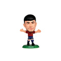 SOCCERSTARZ SPAIN PEDRI HOME KIT - RED/BLUE