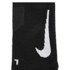NIKE MULTIPLIER NO SHOW SOCKS 2PR - BLACK/WHITE
