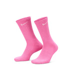 NIKE EVERYDAY CUSHIONED CREW 3 PAIRS - MULTI/COLOR/PINK