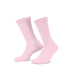 NIKE EVERYDAY CUSHIONED CREW 3 PAIRS - MULTI/COLOR/PINK