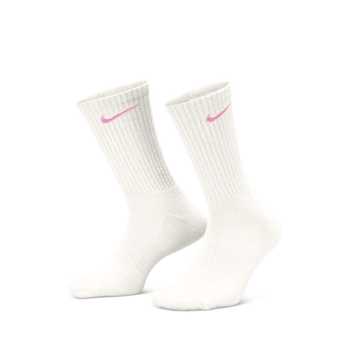 NIKE EVERYDAY CUSHIONED CREW 3 PAIRS - MULTI/COLOR/PINK