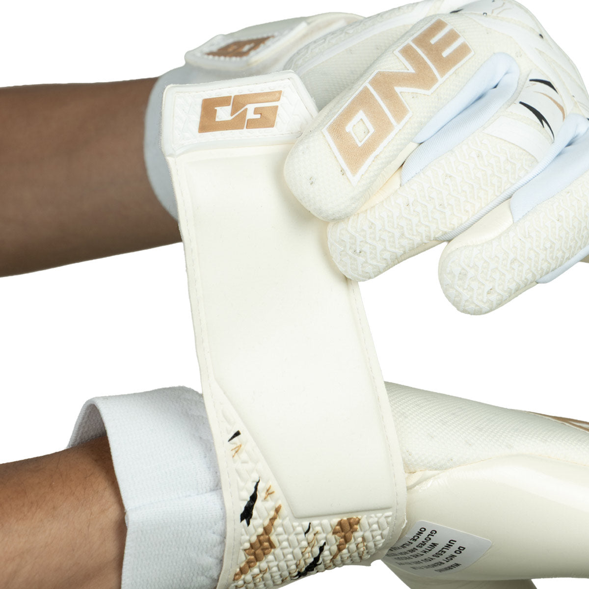 THE ONE GLOVE OG1 - WHITE/SIEGE GOLD/BLACK