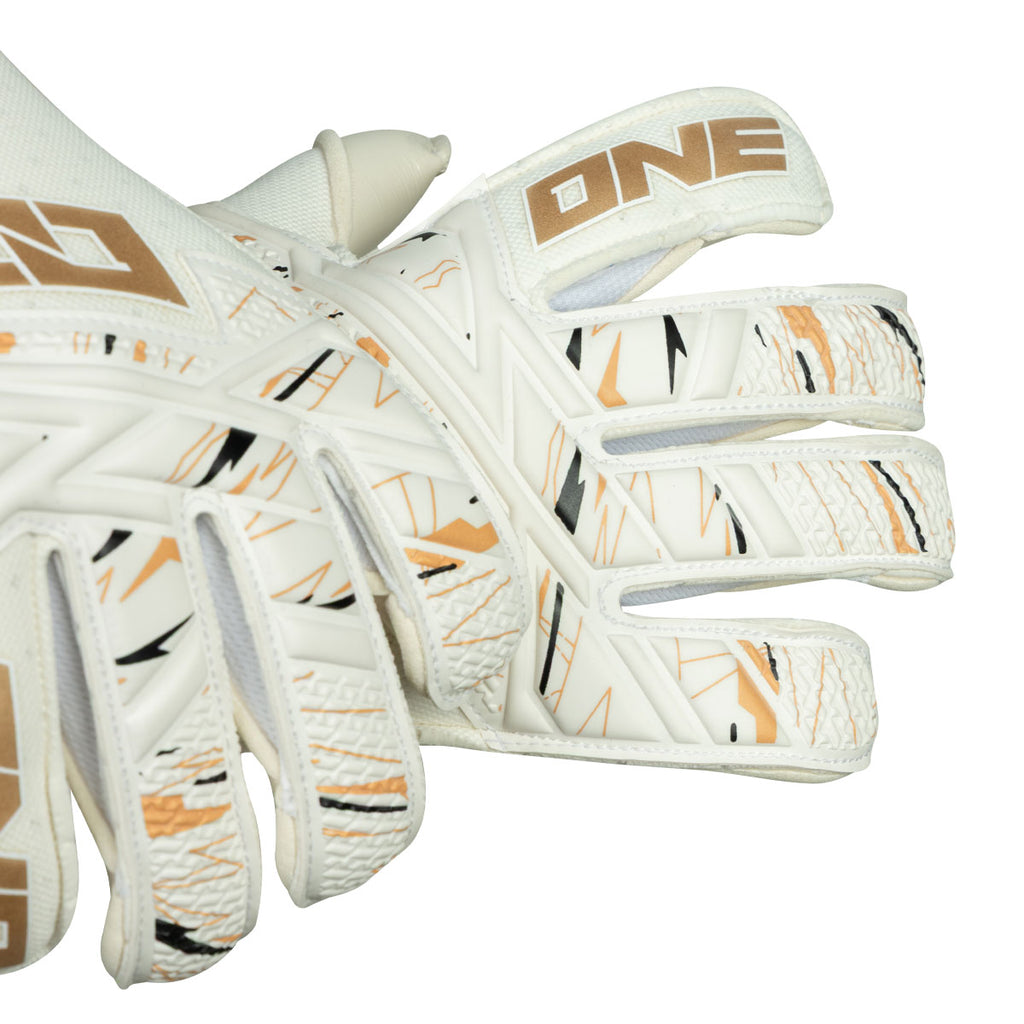 THE ONE GLOVE LTX PRO HYLA - WHITE/SIEGE GOLD/BLACK