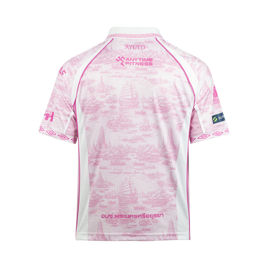 UMBRO AYUTTHAYA UNITED 2026/2027 AWAY JERSEY - PINK/WHITE