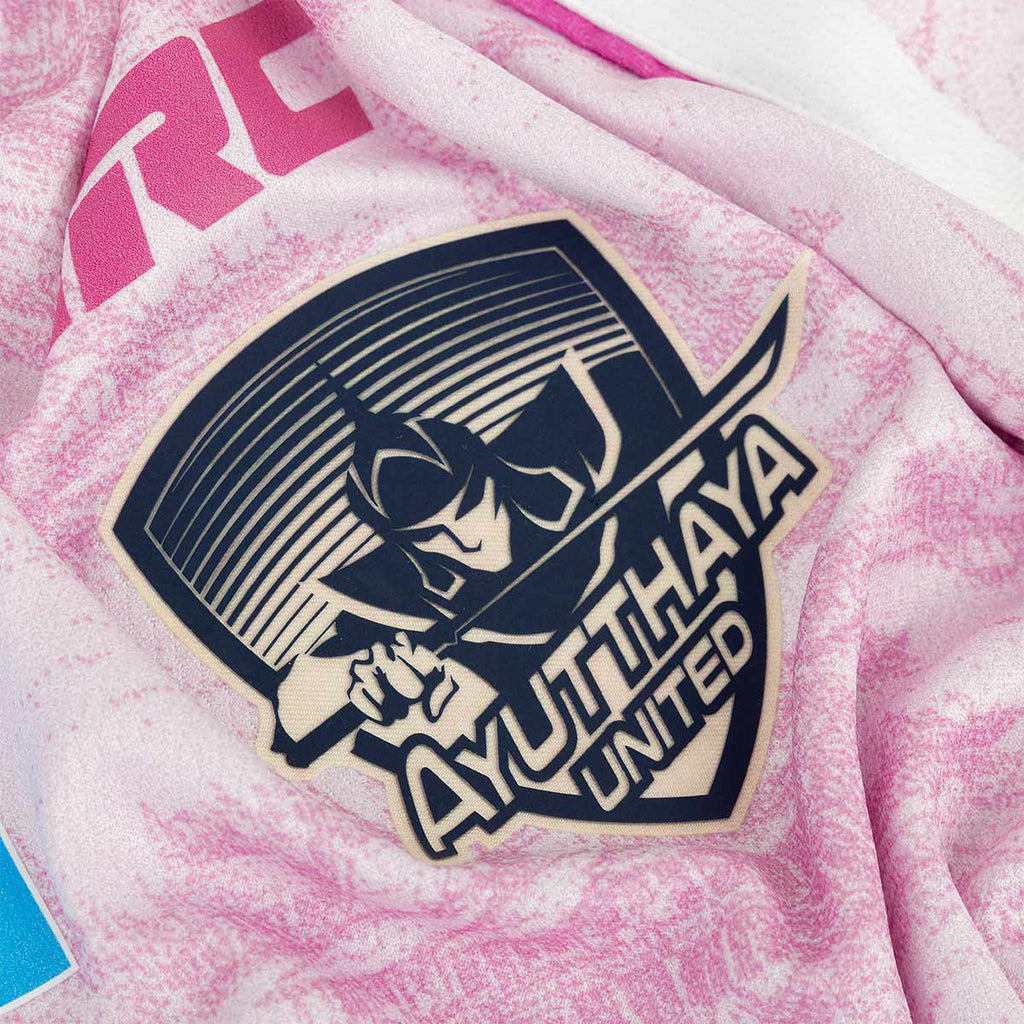 UMBRO AYUTTHAYA UNITED 2026/2027 AWAY KIDS JERSEY - PINK/WHITE