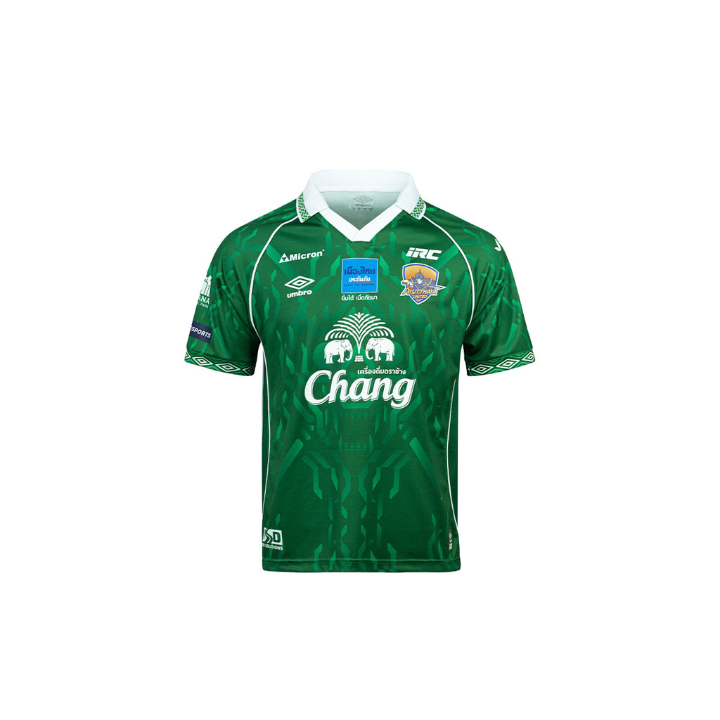 UMBRO AYUTTHAYA UNITED 2026/2027 THIRD KIDS JERSEY - GREEN/WHITE