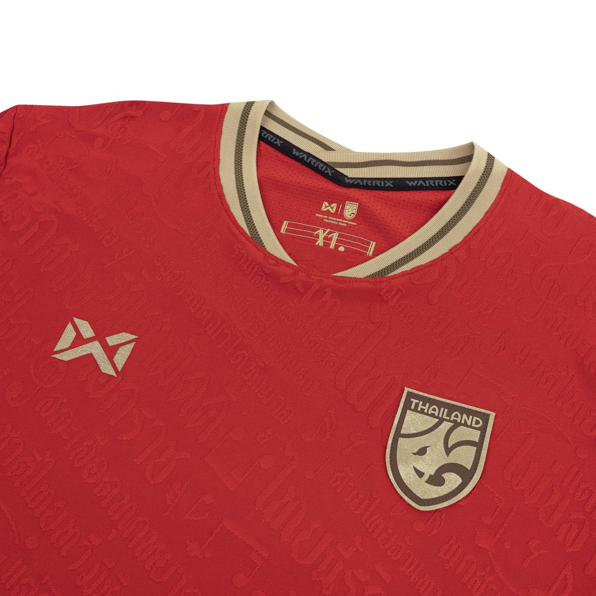 WARRIX THAI NATIONAL 2026/2027 AWAY PLAYER JERSEY - RED