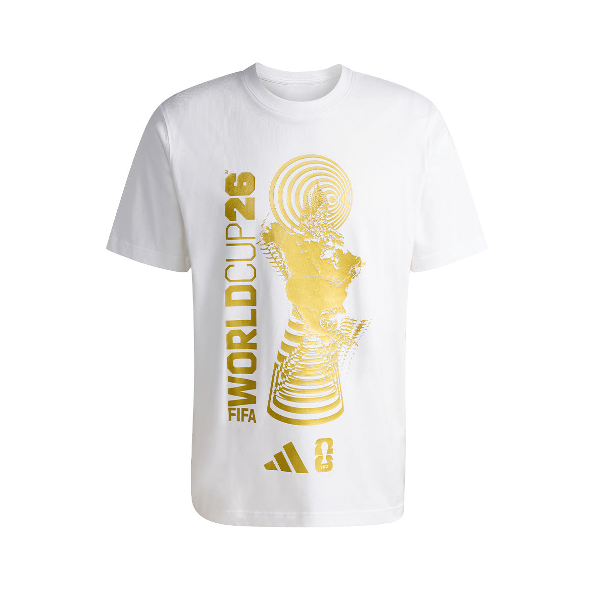 ADIDAS WORLD CUP 2026 TOUR TEE - WHITE