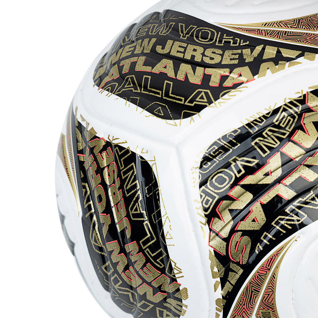 ADIDAS TRIONDA MINI FINAL BALL - WHITE/BLACK/GOLD MET
