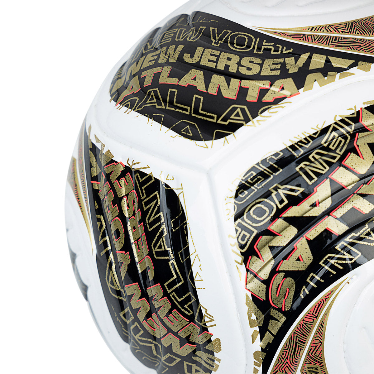 ADIDAS TRIONDA MINI FINAL BALL - WHITE/BLACK/GOLD MET
