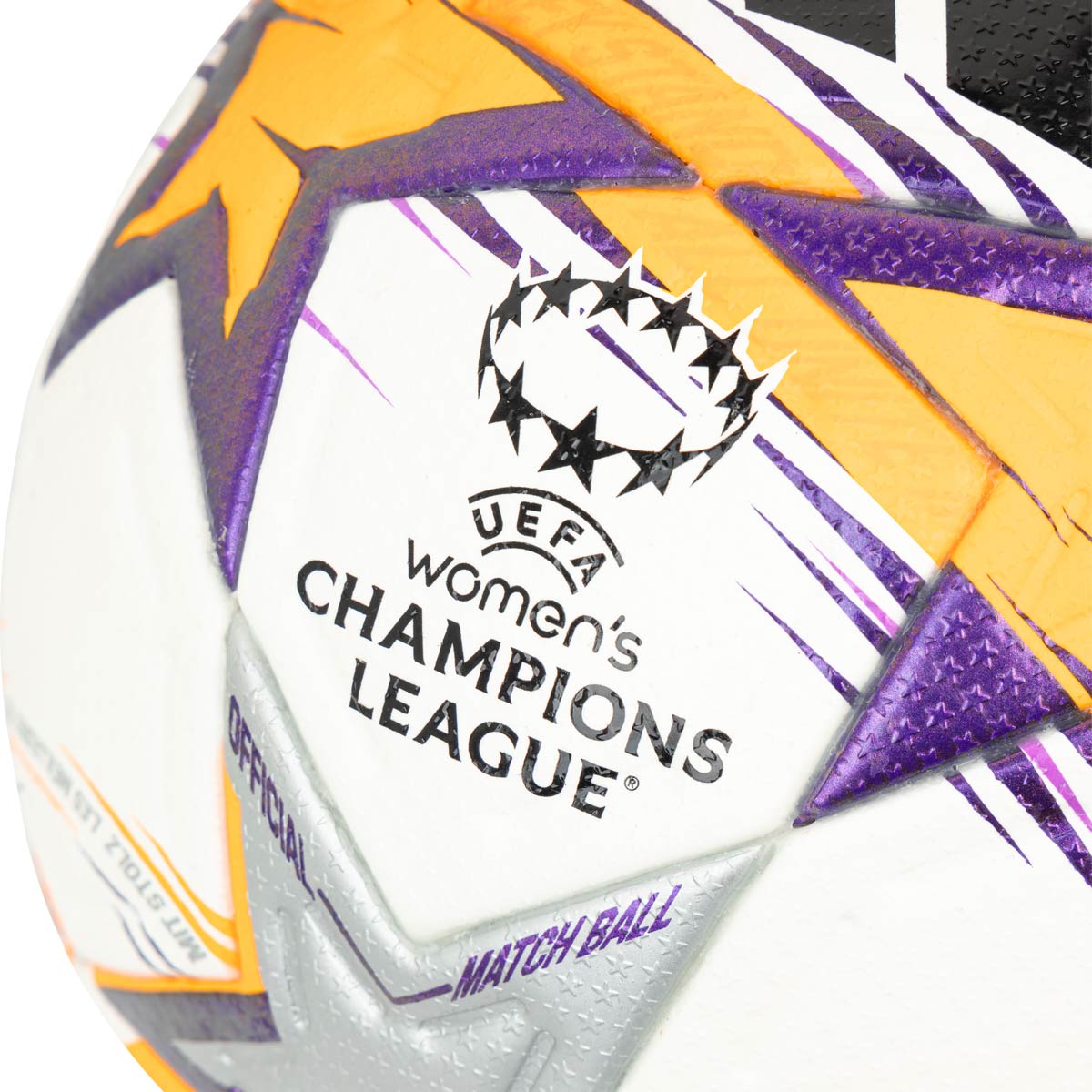 ADIDAS WOMEN UCL 2026/2027 PRO BALL - WHITE/LUCID TANGERINE/BLACK