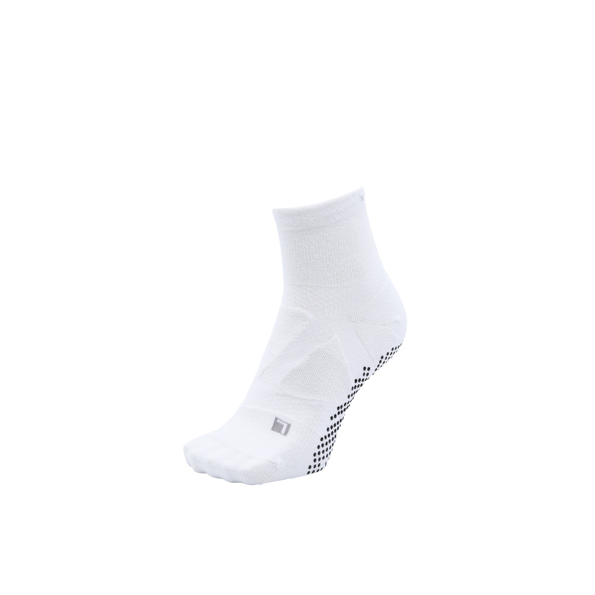 YAMATUNE SPIDER ARCH MIDDLE WITH NON SLIP DOTS - WHITE/WHITE