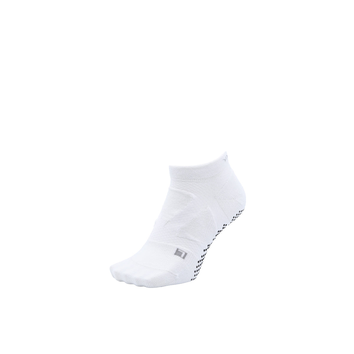 YAMATUNE SPIDER ARCH SHORT WITH NON SLIP DOTS - WHITE/WHITE