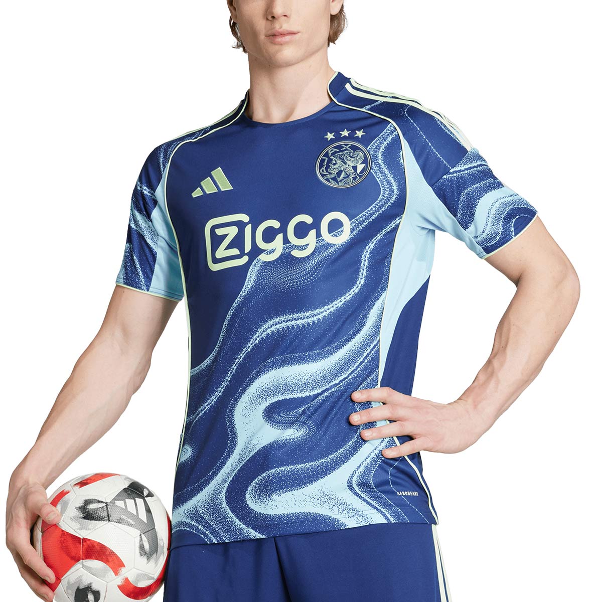 ADIDAS AJAX 2025/2026 AWAY REPLICA JERSEY - NIGHT SKY