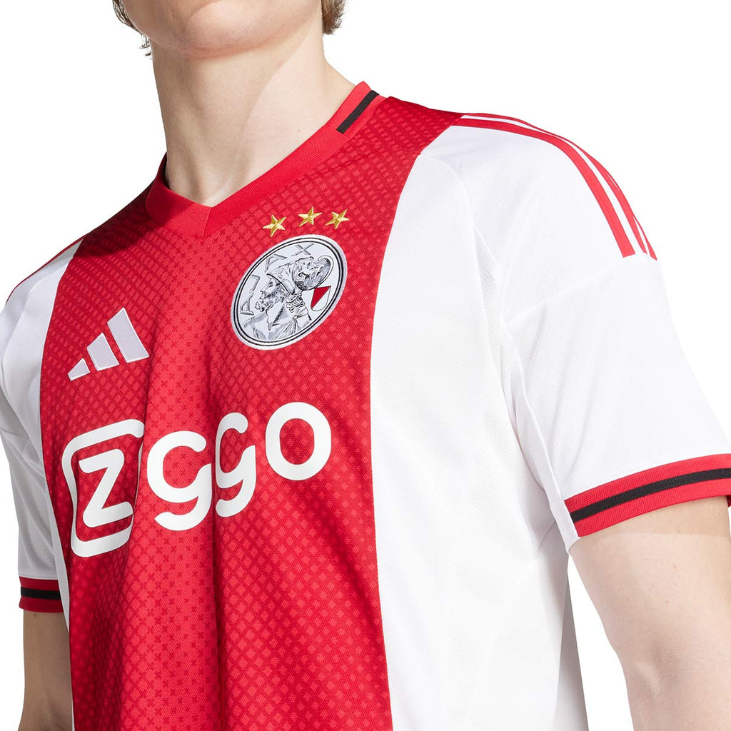 ADIDAS AJAX 2025/2026 HOME REPLICA JERSEY - WHITE