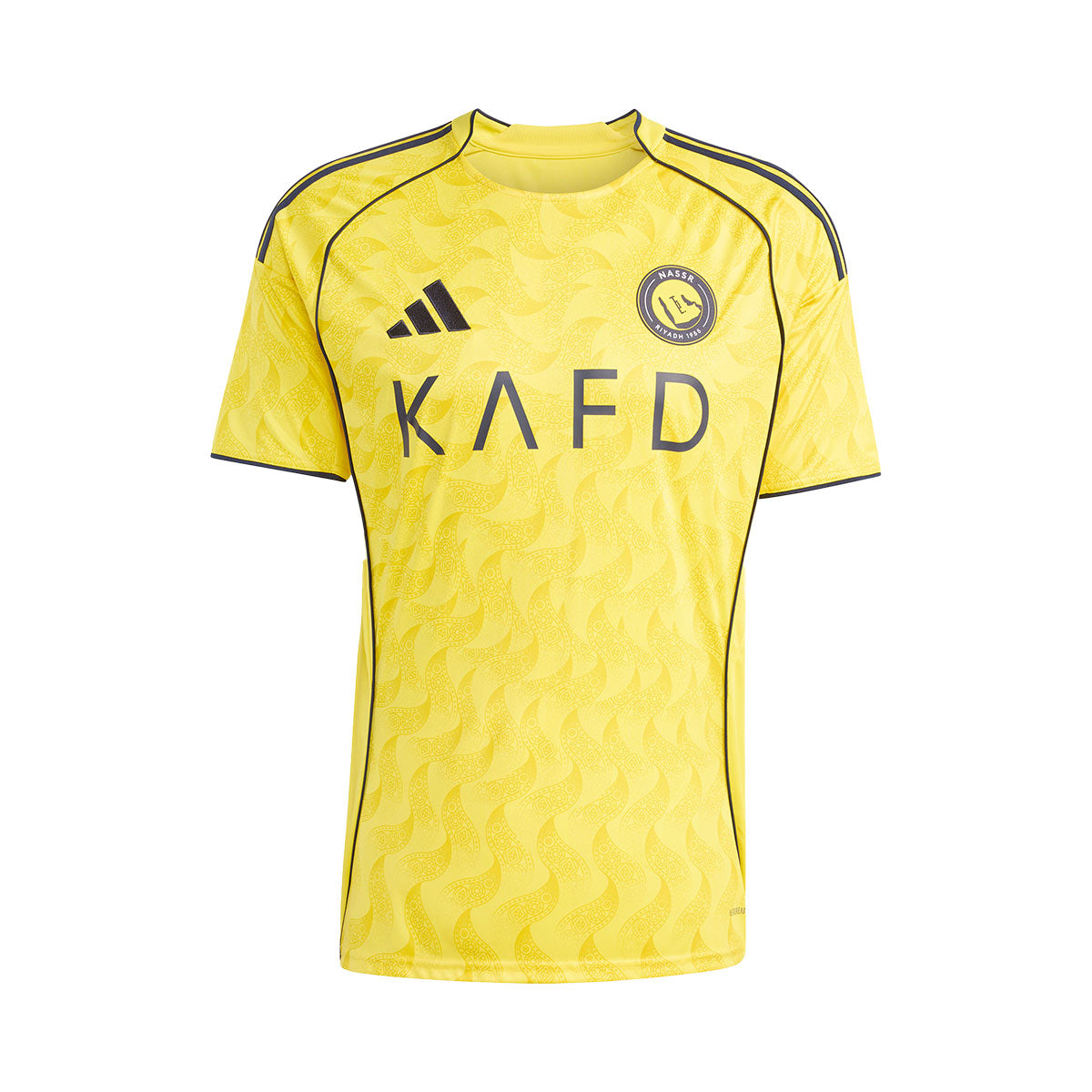 ADIDAS AL NASSR 2025/2026 HOME REPLICA JERSEY RONALDO#7 - IMPACT YELLOW/NIGHT INDIGO