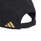 ADIDAS OFFICIAL EMBLEM 2026 CAP - BLACK/DARK FOOTBALL GOLD