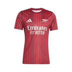 ADIDAS ARSENAL 2025/2026 PRE SHIRT - TEAM COLL BURGUNDY/PURE RUBY