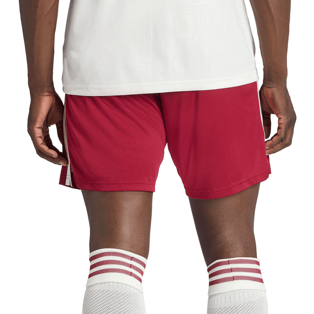 ADIDAS ARSENAL 2025/2026 THIRD SHORTS - TEAM COLL BURGUNDY 2/CLOUD WHITE