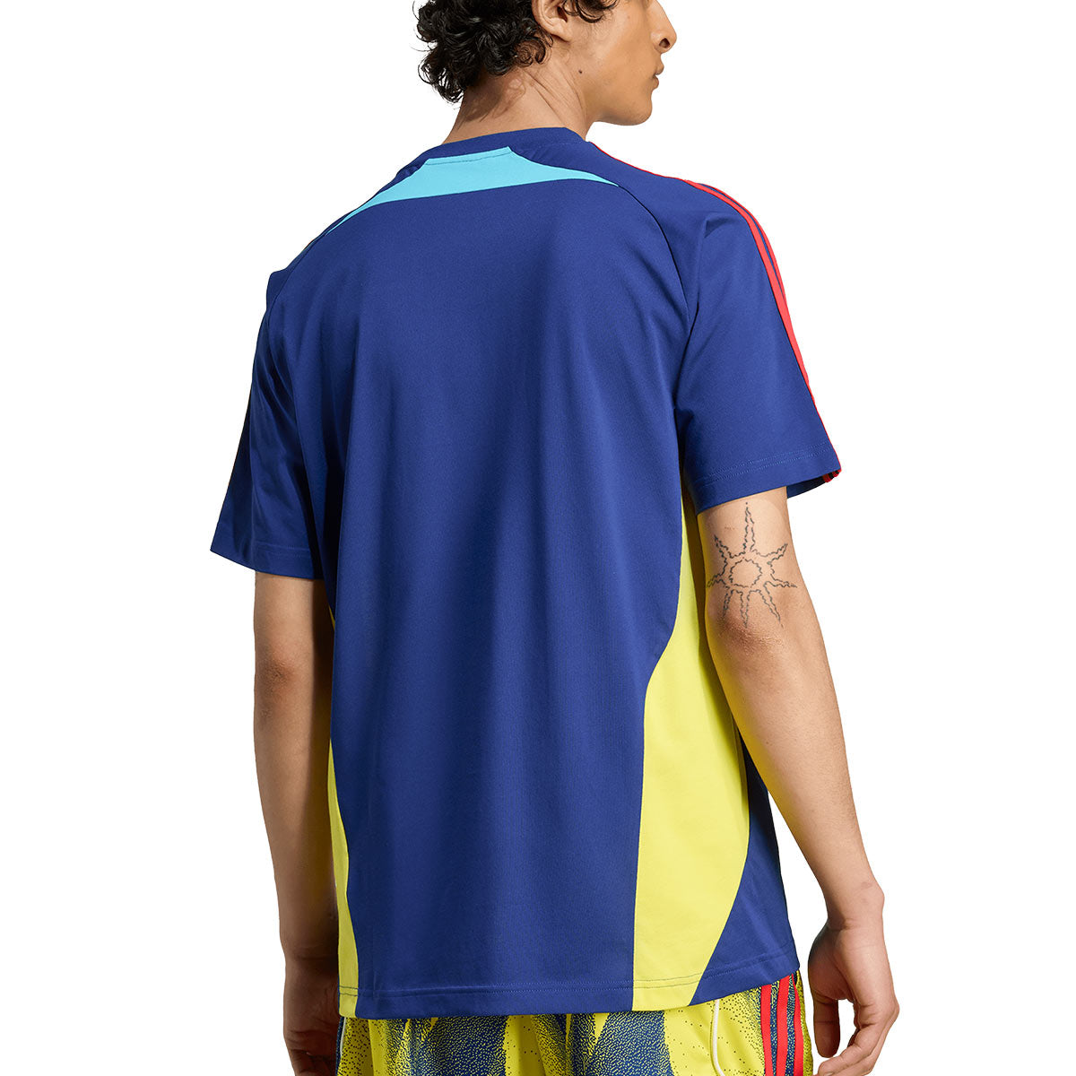 ADIDAS ARSENAL URBAN PURIST TEE - VICTORY BLUE/BRIGHT YELLOW/BRIGHT CYAN