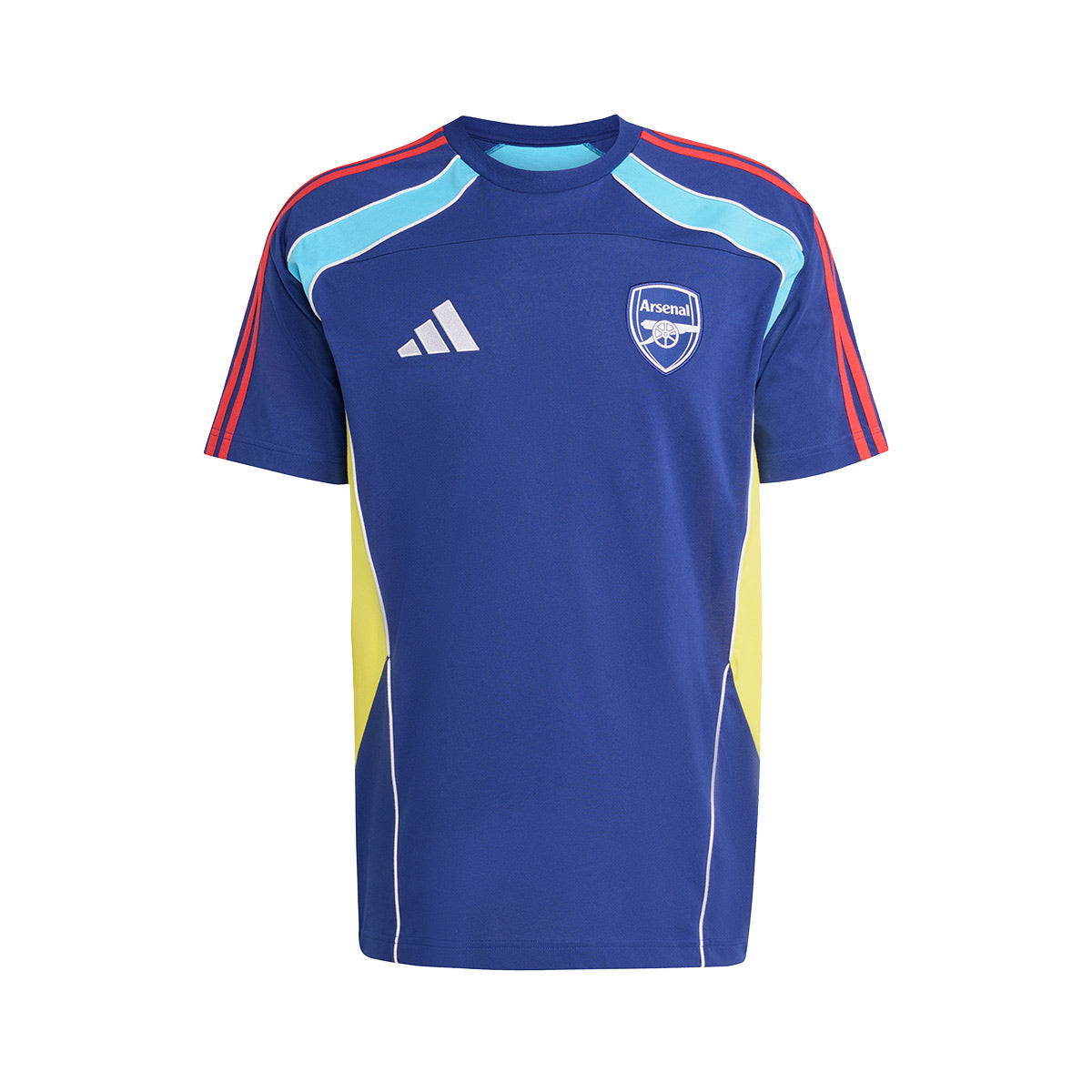 ADIDAS ARSENAL URBAN PURIST TEE - VICTORY BLUE/BRIGHT YELLOW/BRIGHT CYAN