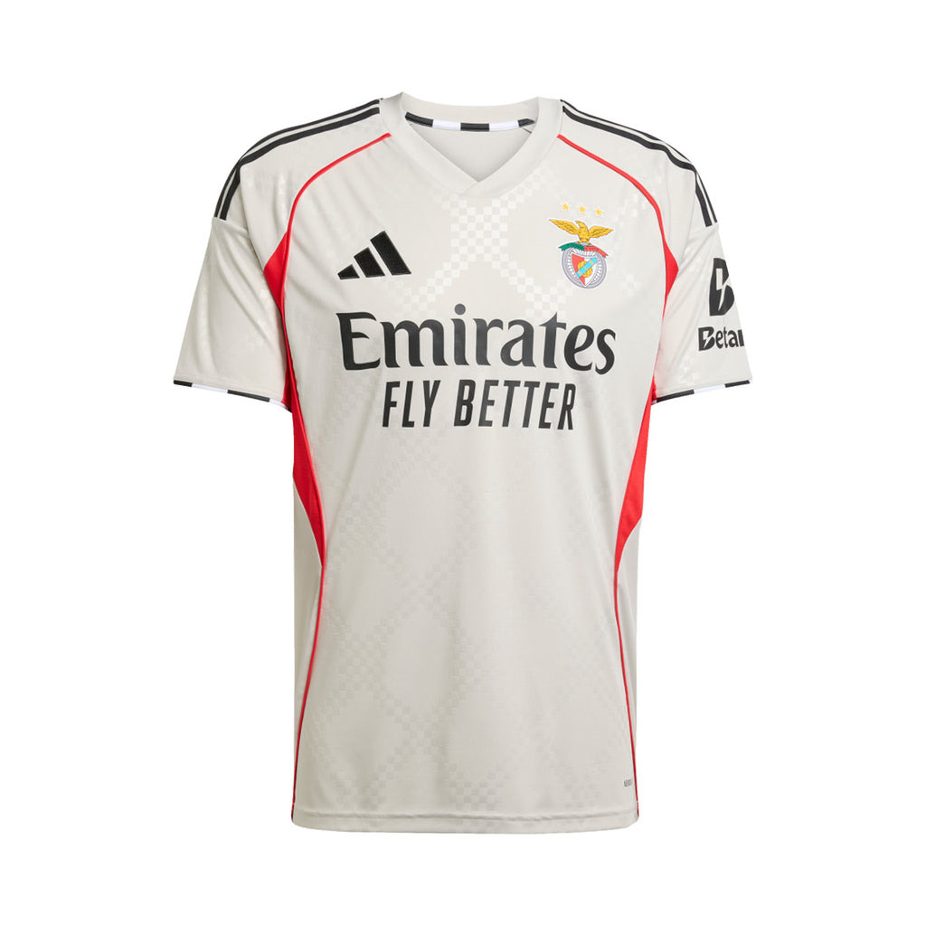 ADIDAS BENFICA 2025/2026 AWAY REPLICA JERSEY - WONDER ALUMINA