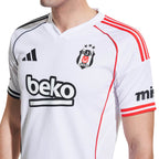 ADIDAS BESIKTAS 2025/2026 HOME REPLICA JERSEY - WHITE