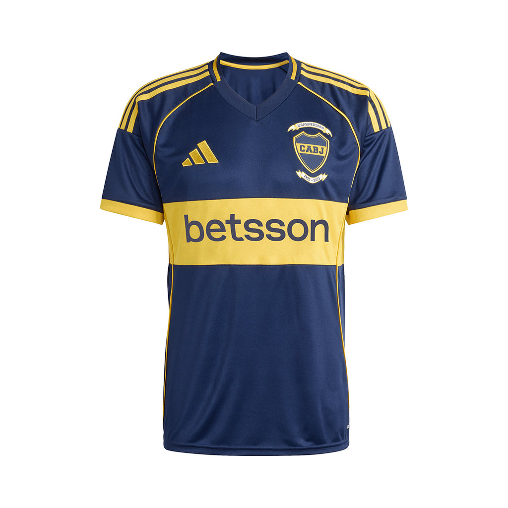 ADIDAS BOCA JUNIORS 2025/2026 HOME JERSEY - NIGHT INDIGO/BOLD GOLD