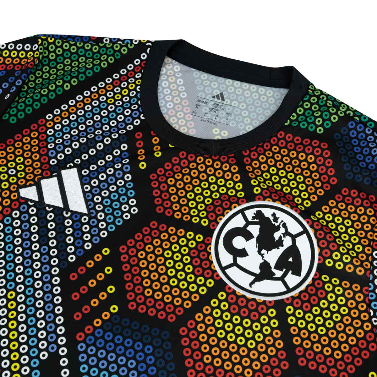 ADIDAS CLUB AMERICA 2025/2026 PRE SHIRT - BLACK