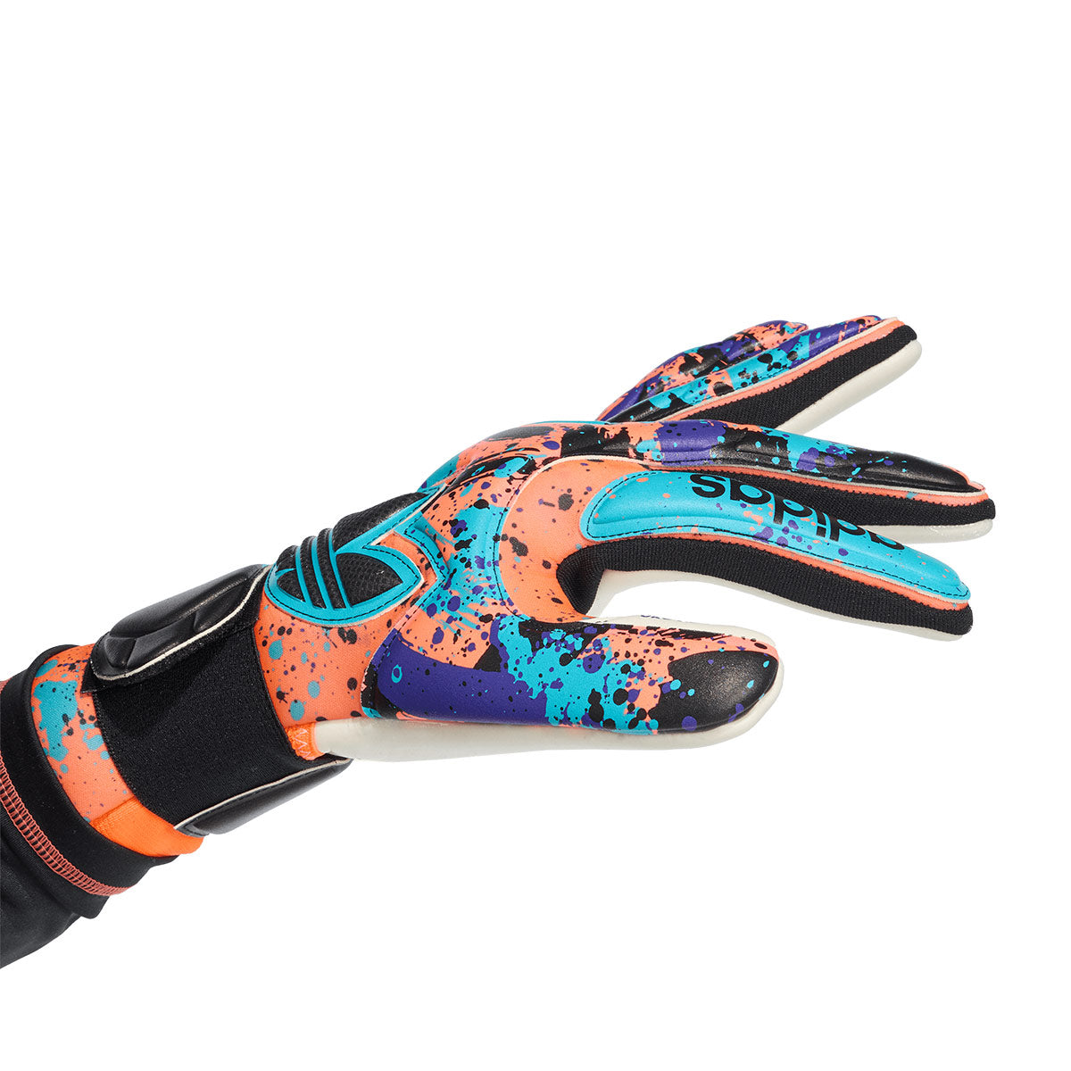 ADIDAS COPA PRO GLOVES - SOLAR ORANGE/ENERGY INK/BLACK