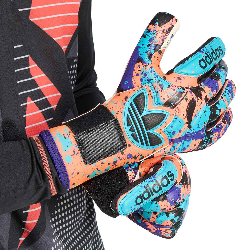 ADIDAS COPA PRO GLOVES - SOLAR ORANGE/ENERGY INK/BLACK