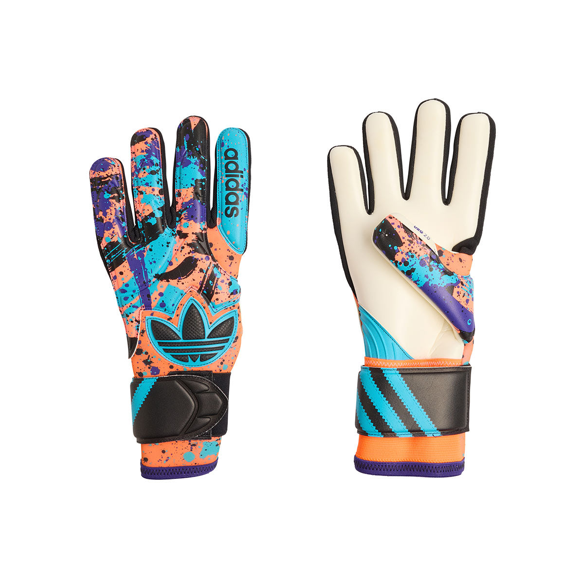 ADIDAS COPA PRO GLOVES - SOLAR ORANGE/ENERGY INK/BLACK