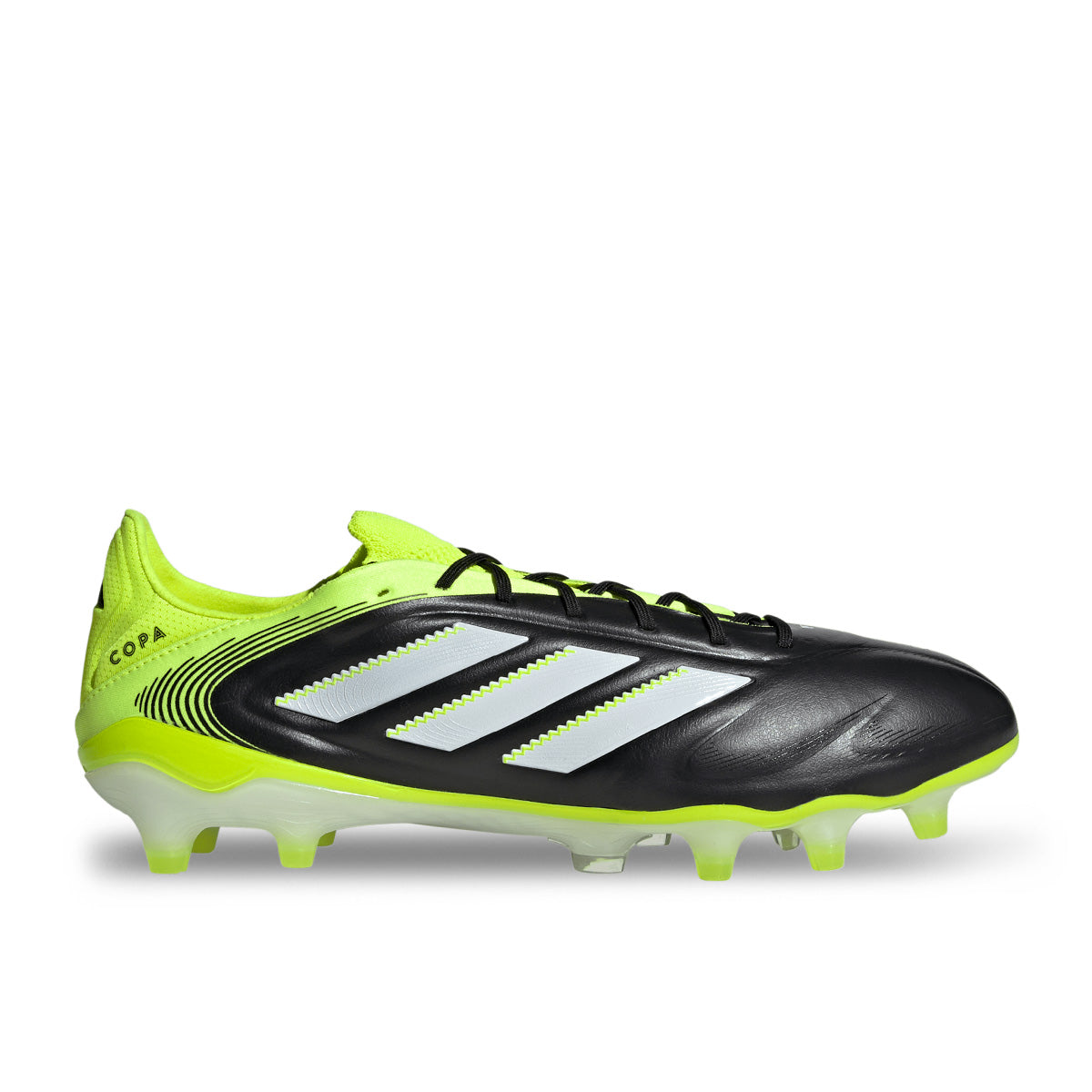 ADIDAS COPA PURE 3 ELITE FG - CORE BLACK/FTWR WHITE/LUCID LEMON
