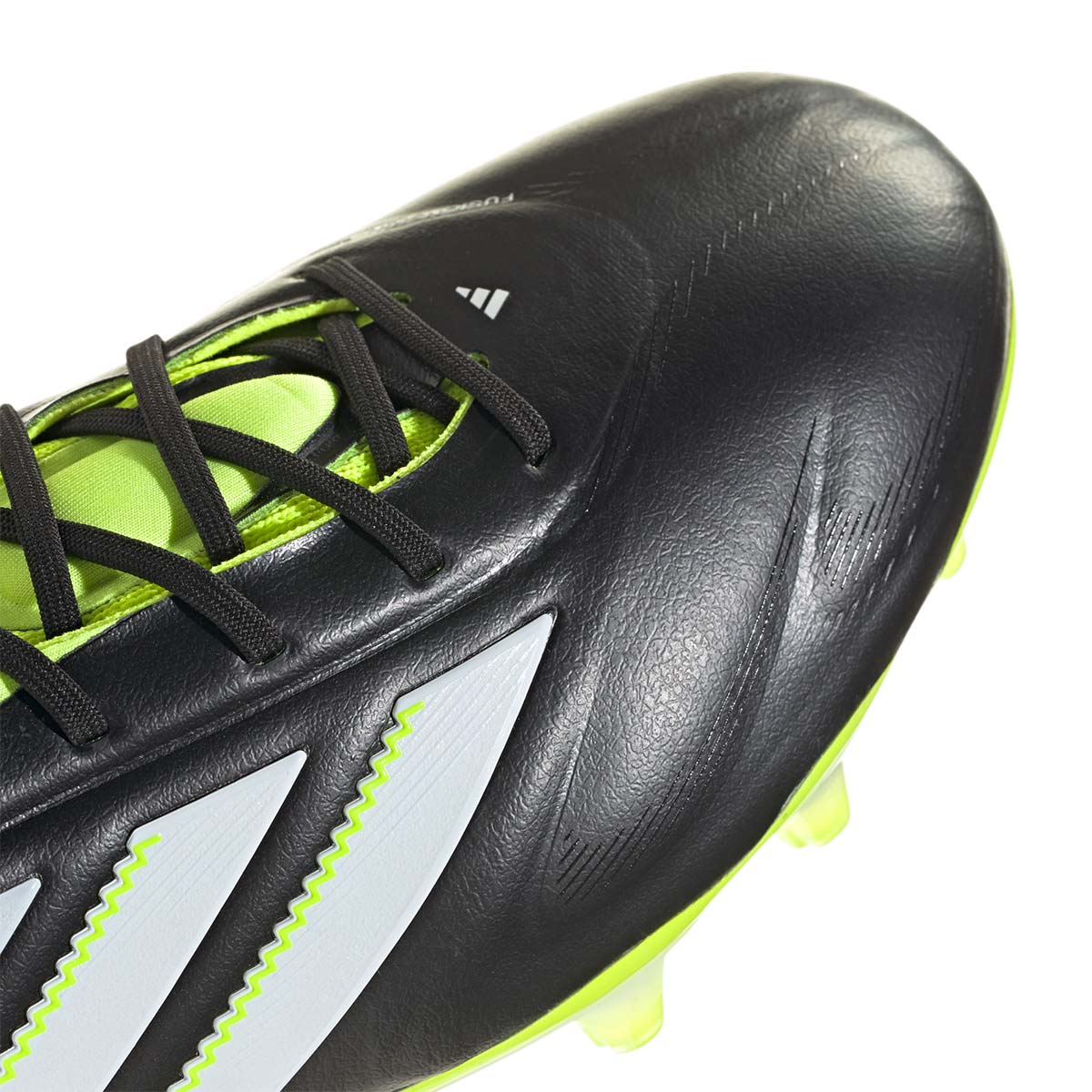 ADIDAS COPA PURE 3 ELITE FG - CORE BLACK/FTWR WHITE/LUCID LEMON