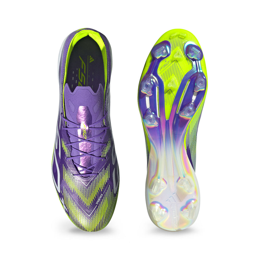 ADIDAS F50 + FG - PURPLE RUSH/FTWR WHITE/LUCID LEMON