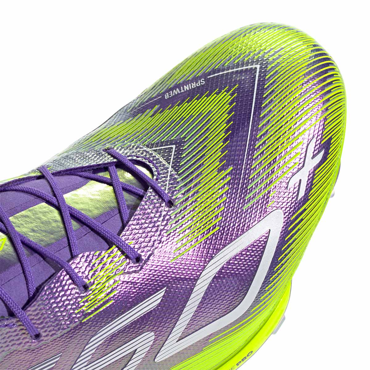 ADIDAS F50 + FG - PURPLE RUSH/FTWR WHITE/LUCID LEMON