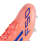 ADIDAS F50 ELITE FG - BEAM ORANGE/LUCID BLUE/FTWR WHITE